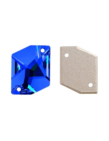 Stone Cosmic mm 20x16 GT Crystal Capri Blue - 1PC - Stone to be sewn all crystal
