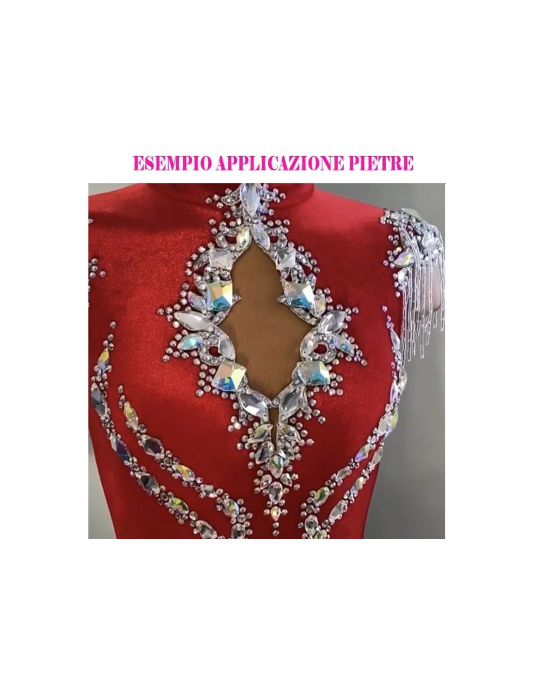 Stone Curves mm 20x9 Crystal- 1PC - Stone to be sewn all crystal