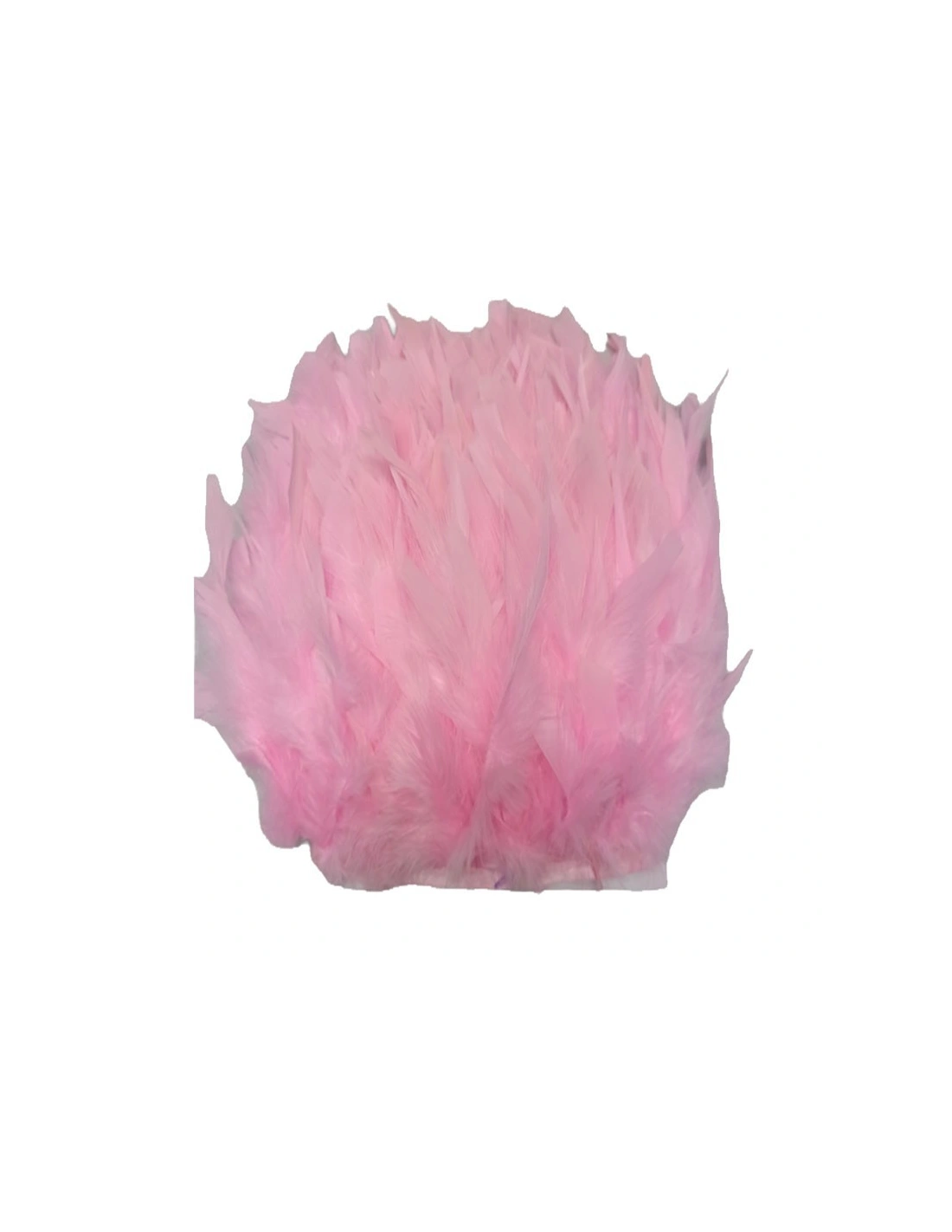 Fringe Sewing Black Ostrich Feathers  Pack - 1MT. - Fringes and Feathers