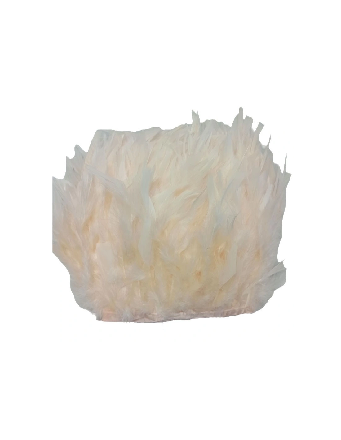 Fringe Sewing Black Ostrich Feathers  Pack - 1MT. - Fringes and Feathers