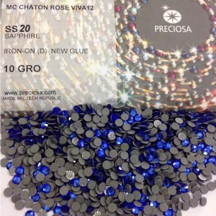 Strass Preciosa Termoadesivo ss 20   sapphire - 1440 pz Rhinestones Hotfix 2
