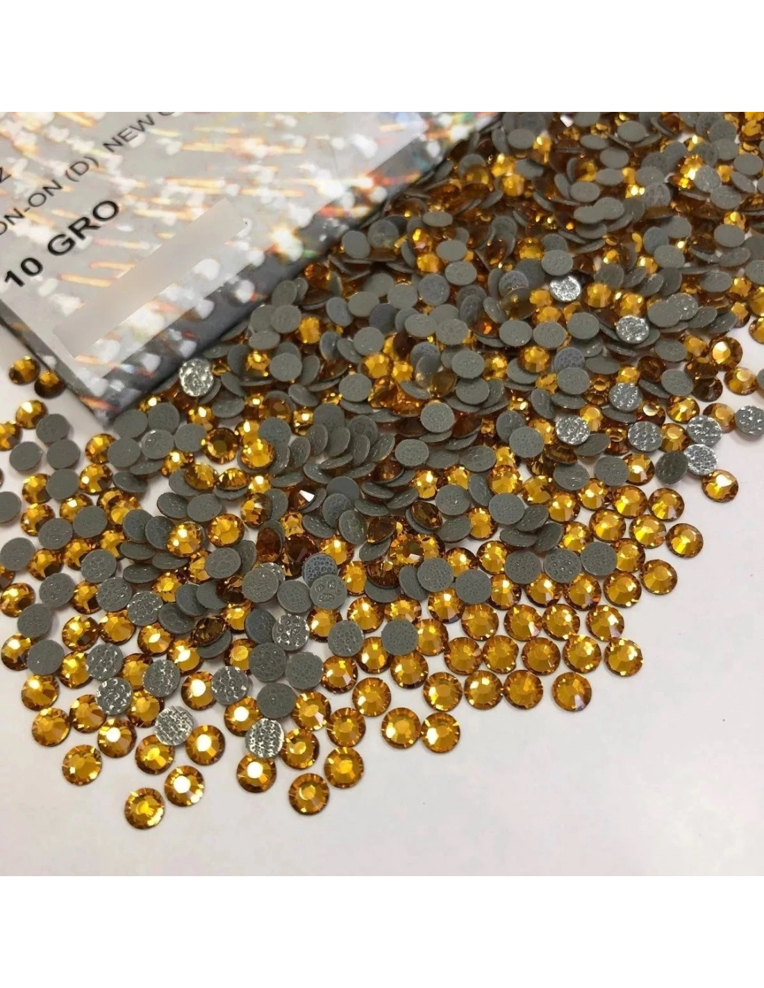 Preciosa Strass Termoadesivi ss 20 Topaz - 144PZ