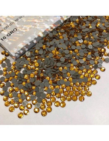 Preciosa Strass Hotfix ss 20 Topaz -...
