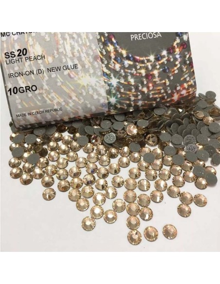 Preciosa Strass Termoadesivi ss 20 Lt. Peach - 144PZ
