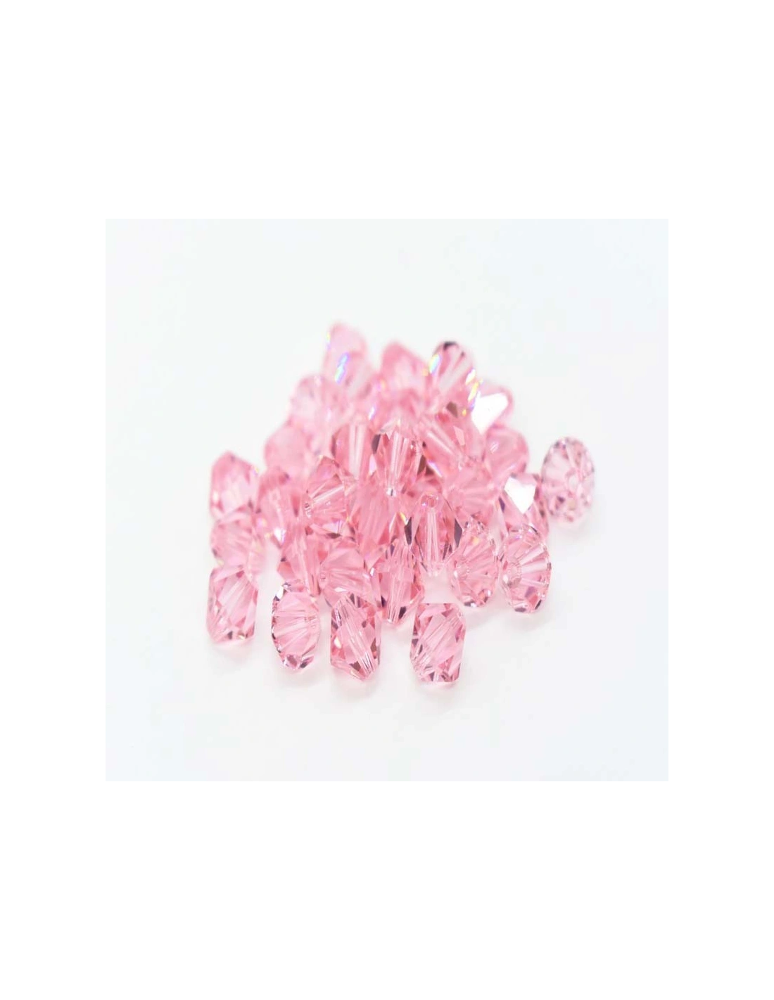 Bicono Swarovski mm 4 Lt. Rose - 144PZ