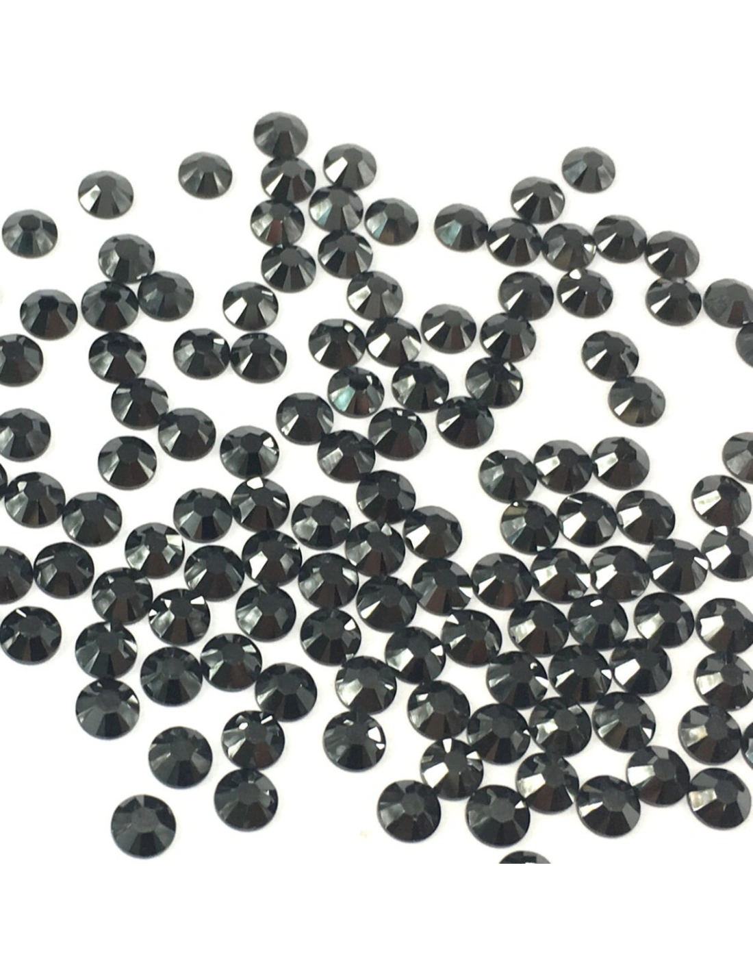 Rhinestones Swarovski XIRIUS Rose ss 16  Hematite - 144pcs - Hotfix Strass
