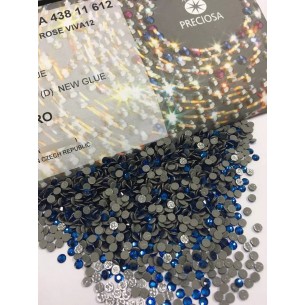 Strass Preciosa Termoadesivo ss 20  Capri Blu - 144PZ Rhinestones Hotfix 2