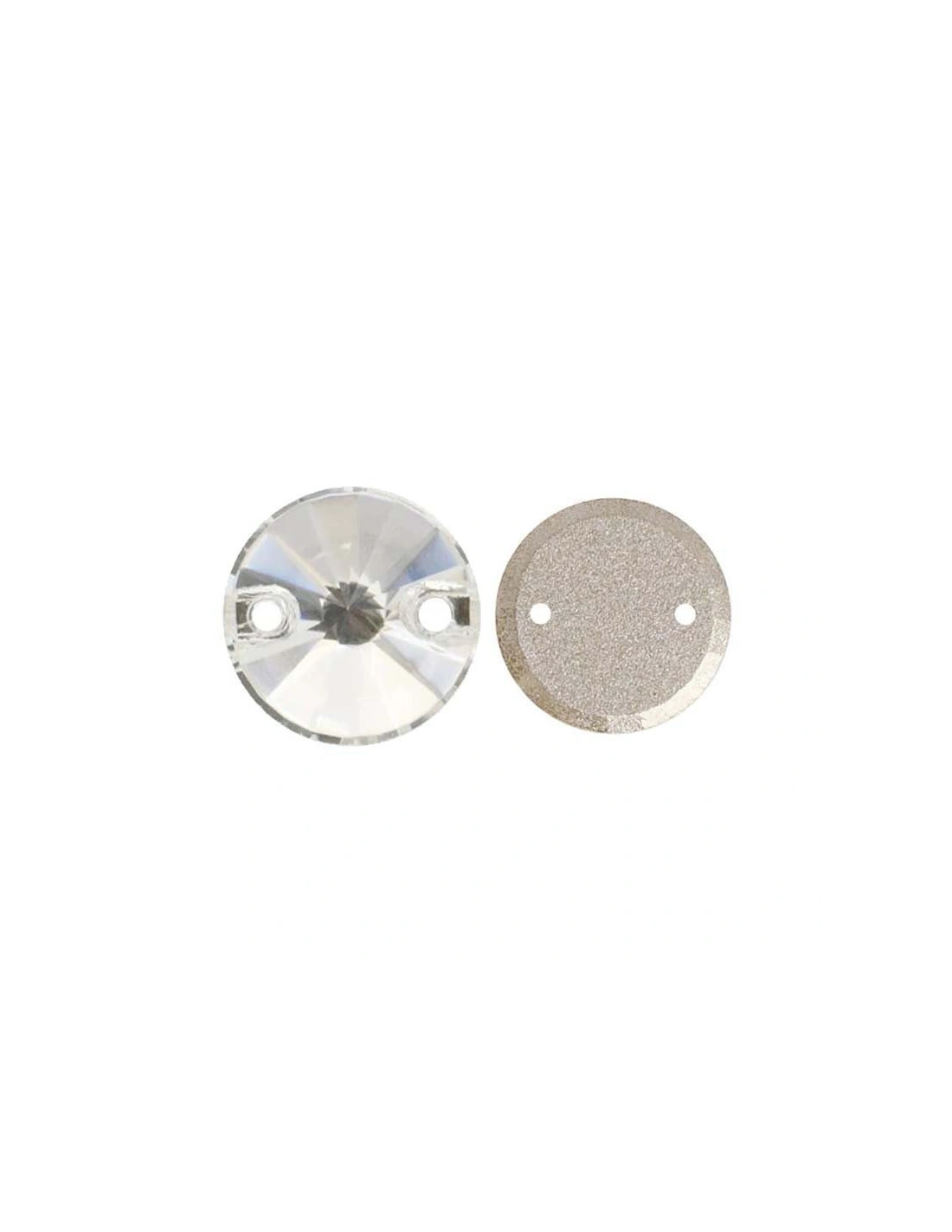 Pietra da Cucire in Cristallo GT Crystal Tondo mm 16 Crystal - 1PZ