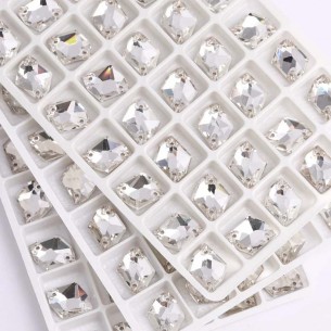 Pietra da Cucire in Cristallo GT Crystal Cosmic mm 20x16 Crystal - 1PZ 2