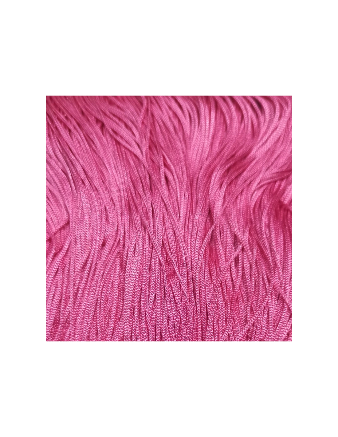 Tripolino fringe 15 cm Light Fuchsia - 1 m pack.