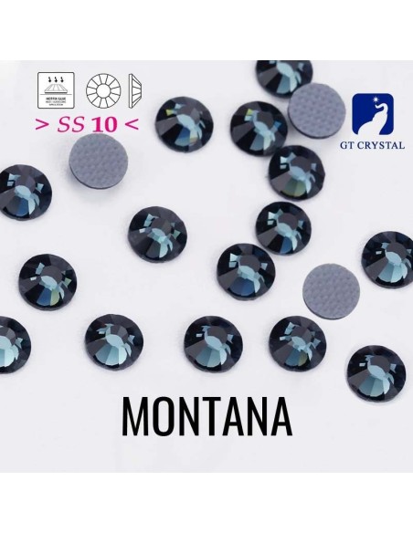 Strass GT Crystal Termoadesivi ss 10  Montana - 288PZ