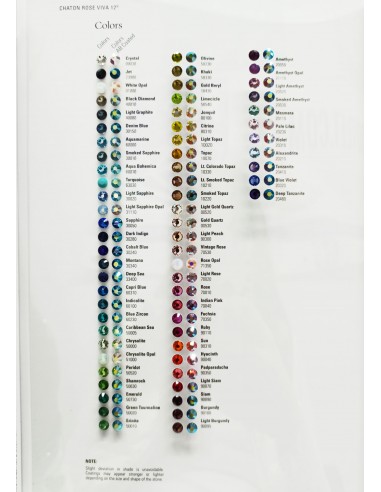 PRECIOSA SAMPLE CARD PRECIOSA SAMPLE CARD