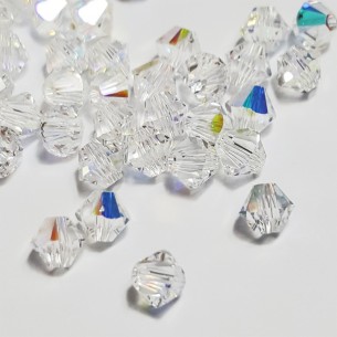Bicono in Cristallo GT Crystal mm 3 Crystal AB - 144PZ 2