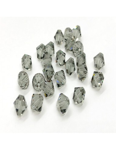 Bicone  Bl. Diamond 4 mm- 144 pcs Bicone  Bl. Diamond 4 mm- 144 pcs