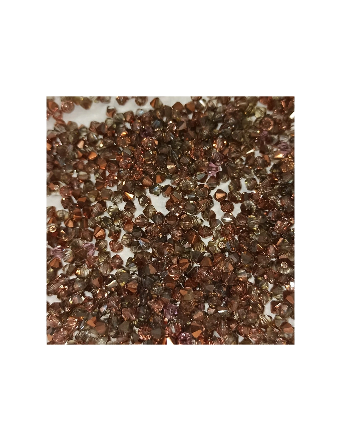 Bicone  Capri Gold Half 4 mm- 144Pcs - Biconi