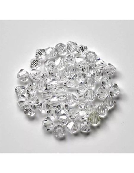 Bicone  Crystal 4 mm - 144Pcs - Biconi