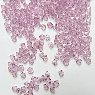 Bicone Lt. Amethyst 4 mm-... 2