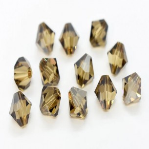 Bicone Lt. Col. Topaz 4 mm-... 2