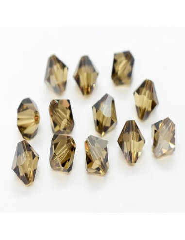 Bicone Lt. Col. Topaz 4 mm- 144Pcs Bicone Lt. Col. Topaz 4 mm- 144Pcs