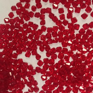 Bicone Lt. Siam 4 mm - 144 pcs 2