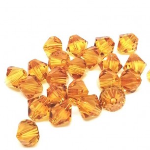 Bicone Topaz mm 4 - 144 pcs 2