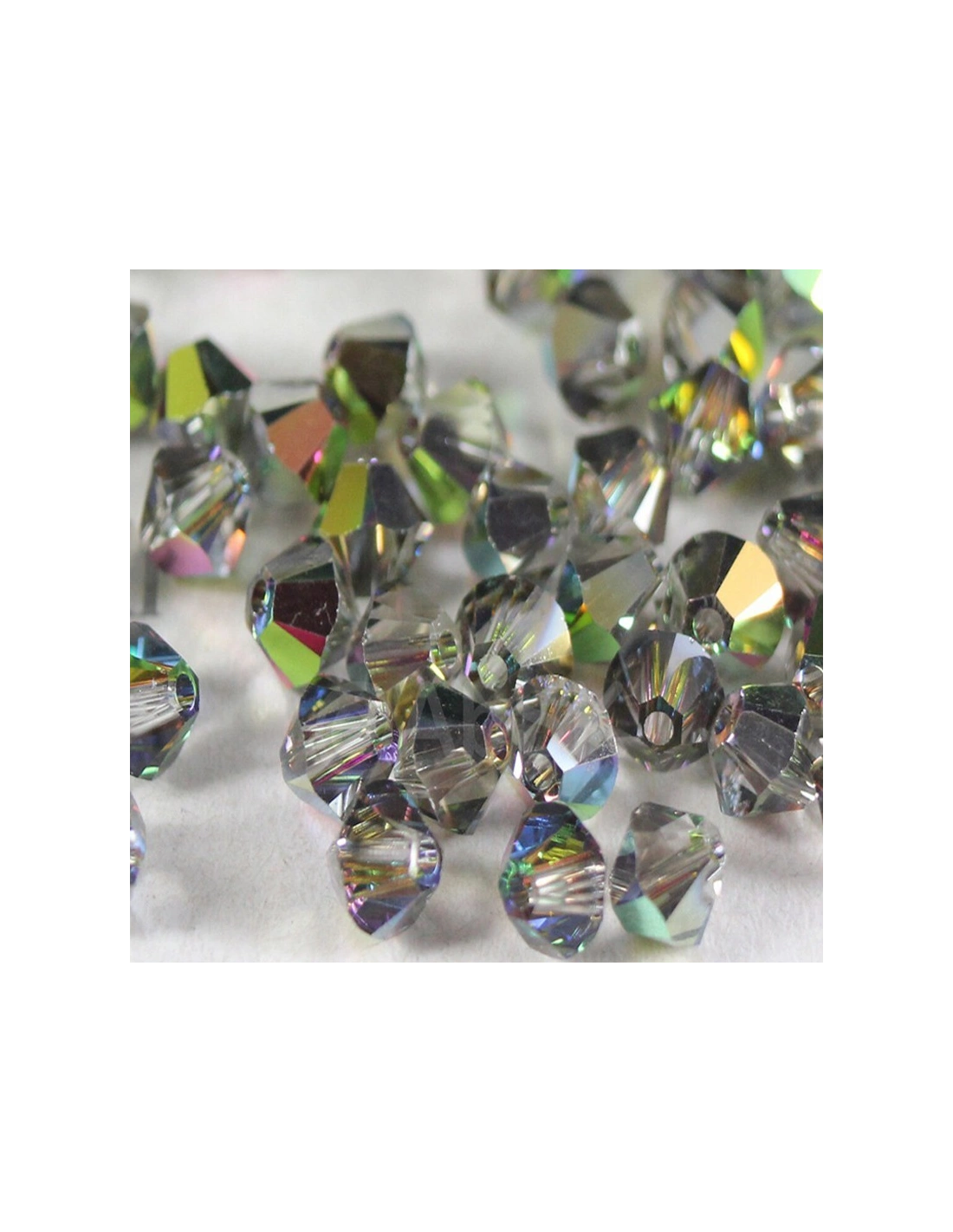 Bicone Vitrail  4mm - 144 pcs - Biconi
