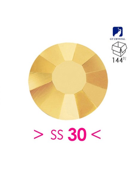 Strass GT Crystal Termoadesivi ss 30 Aurum - 144PZ