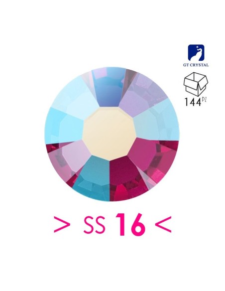 Strass GT Crystal Termoadesivi ss 16 Fuchsia AB - 144PZ