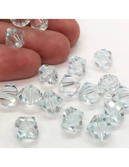 Bicono Swarovski mm 4 Lt. Azore  - 144PZ Bicono Swarovski mm 4 Lt. Azore  - 144PZ
