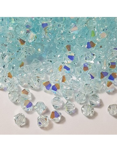 Bicone Swarovski mm 4 Lt. Azore AB -...