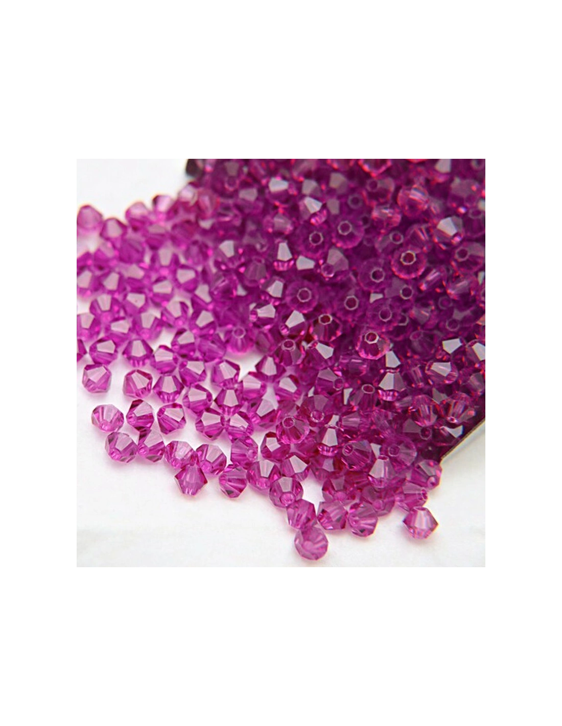 Bicone Swarovski mm 4 Fuchsia - 144 pcs - Biconi
