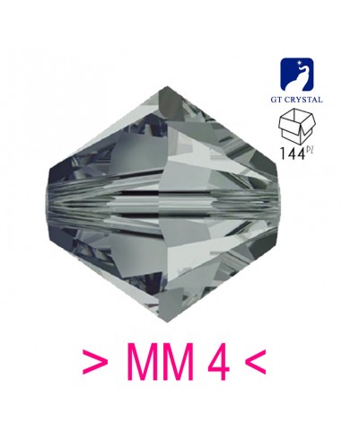 Bicono in Cristallo GT Crystal mm 6 Bl. Diamond - 144PZ