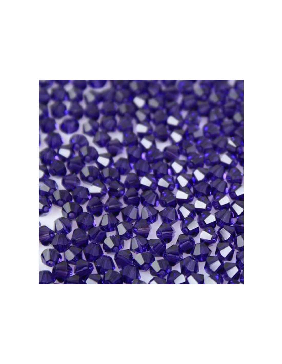 Bicono in Cristallo GT Crystal mm 6 Deep Violet - 144PZ