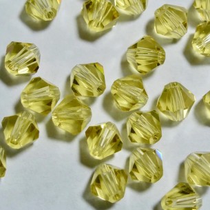 Bicone  Jonquil 6 mm - Pack... 2