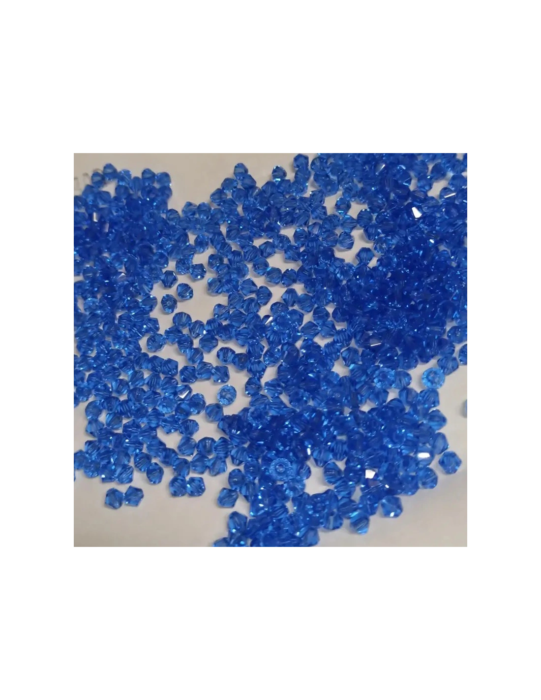 Bicono in Cristallo GT Crystal mm 6 Sapphire - 144PZ