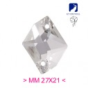 Pietra da Cucire in Cristallo GT Crystal Cosmic mm 27x21 Crystal - 1PZ