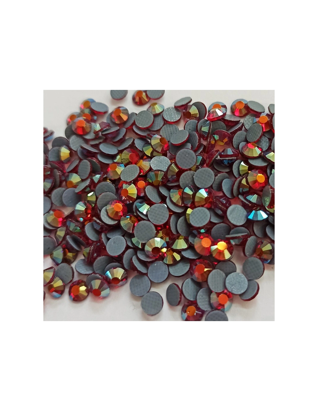 Rhinestones Gt Crystal Hotfix ss 30 light Siam ab - 144 pcs - Hotfix Strass