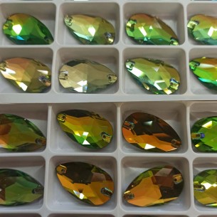 Stone Drop Stars  mm 28X17... 2
