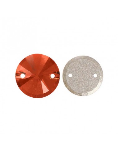 Pietra da Cucire in Cristallo GT Crystal Tondo mm 14 Sun - 1PZ