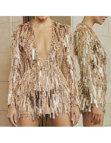 Rectangular sewing sequins mm 75x5...