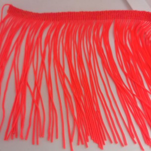Frangia in Tripolino cm 15 Arancio - Pacco 1 mt. 2