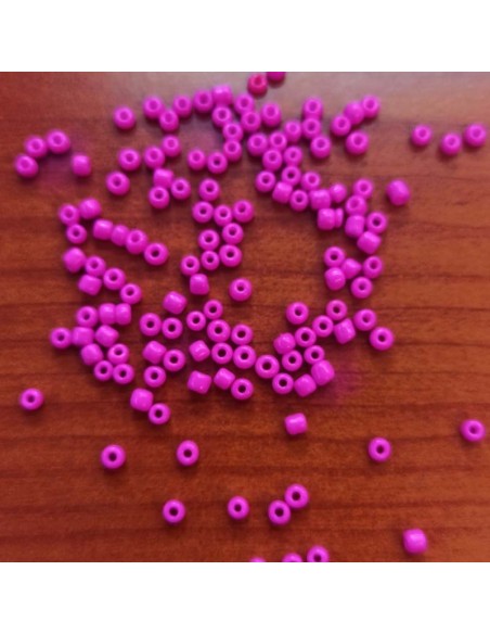 Corallino in Vetro 8/0 (mm 3,0) Fuchsia - 15GR