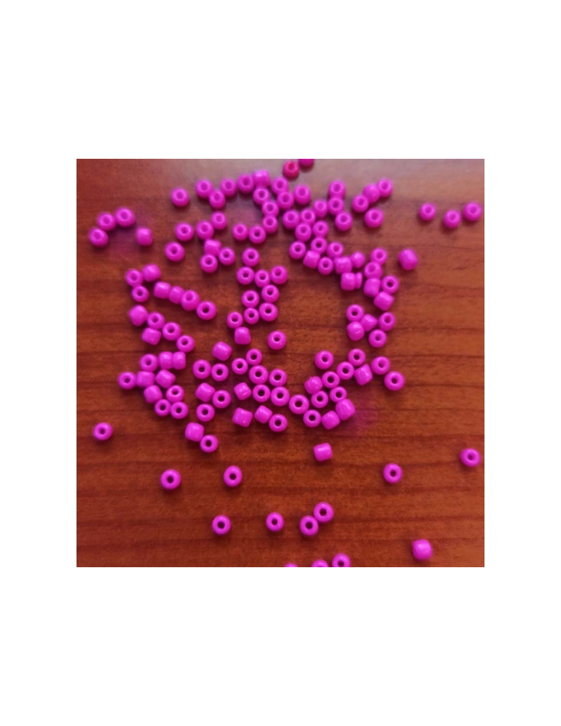 Seed Beads Preciosa 7/0 (mm 3,5) Jet- 100GR - Rocailles and bugles