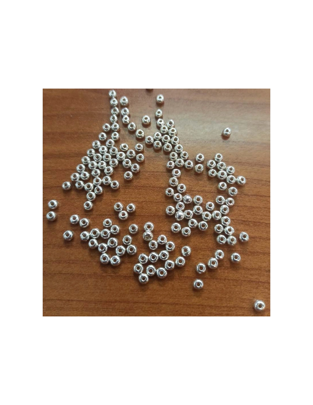 Seed Beads Preciosa 7/0 (mm 3,5) Jet- 100GR - Rocailles and bugles