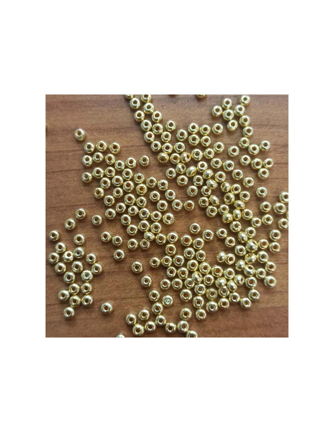 Corallino in Vetro 8/0 (mm 3,0) Gold - 15GR