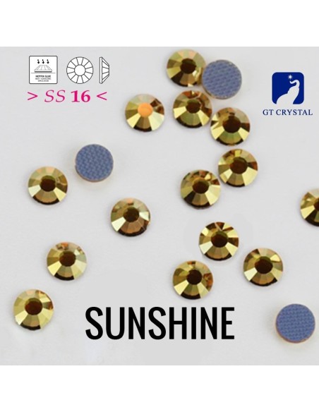 Strass GT Crystal Termoadesivi ss 16 Sunshine - 144PZ