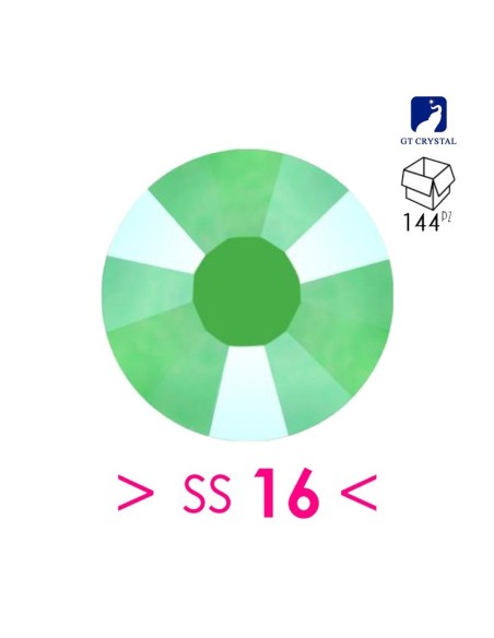 Rhinestones Gt Crystal Hotfix ss 16 Peridot - 144 pcs - Hotfix Strass