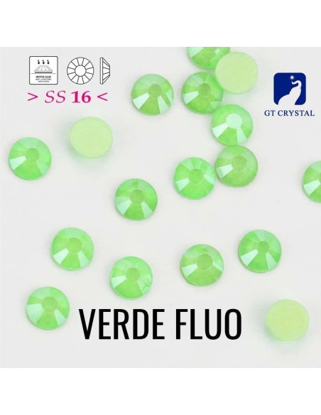 Rhinestones Gt Crystal Hotfix ss 16 Peridot - 144 pcs - Hotfix Strass