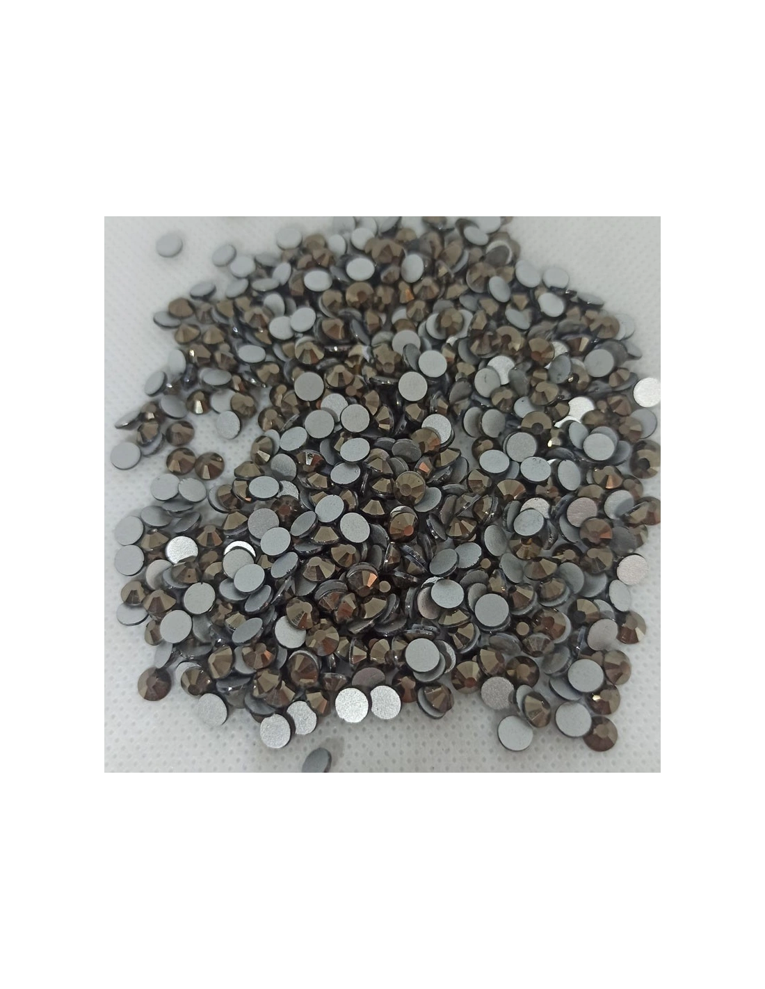 Strass GT Crystal without glue ss 20  Hematite -144 PCS - Rhinestones without glue