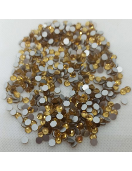 Strass GT Crystal senza colla ss 20  Lt. Col. Topaz - 144PZ Strass GT Crystal senza colla ss 20  Lt. Col. Topaz - 144PZ